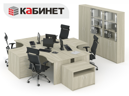 Комплект офисной мебели серии А №28