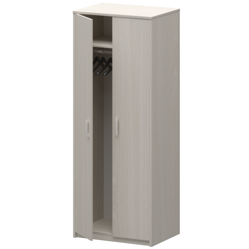 Шкаф для одежды А-307 Ясень шимо F0000003676