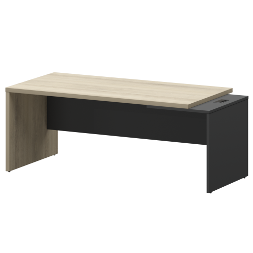 Стол руководителя правый KZ-20R Кронберг-Графит F0000028480