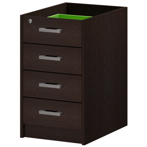 Каркас тумбы приставной АТ2-07 Дуб венге F0000034176