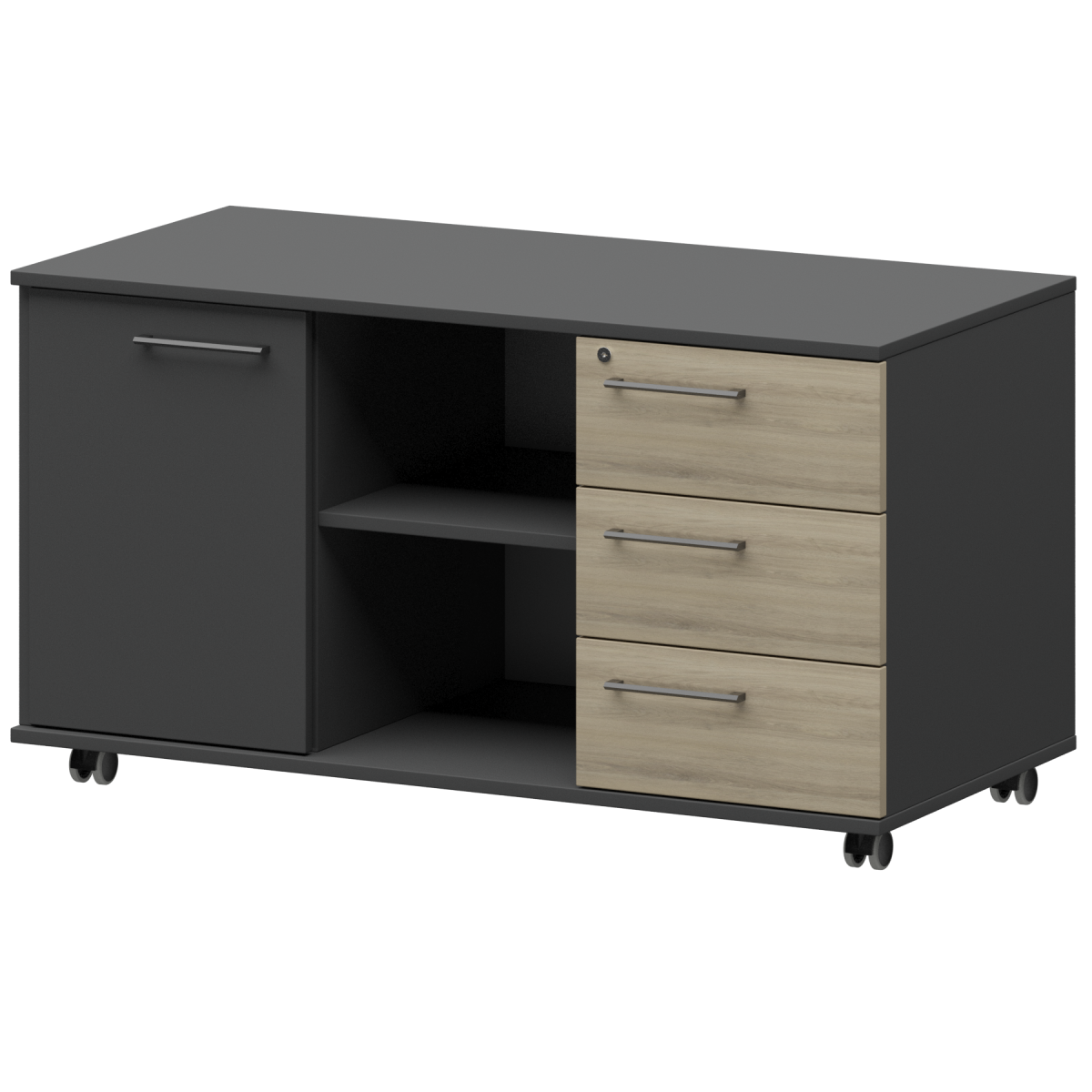 Креденция правая KZT-62R Кронберг-Графит F0000028490