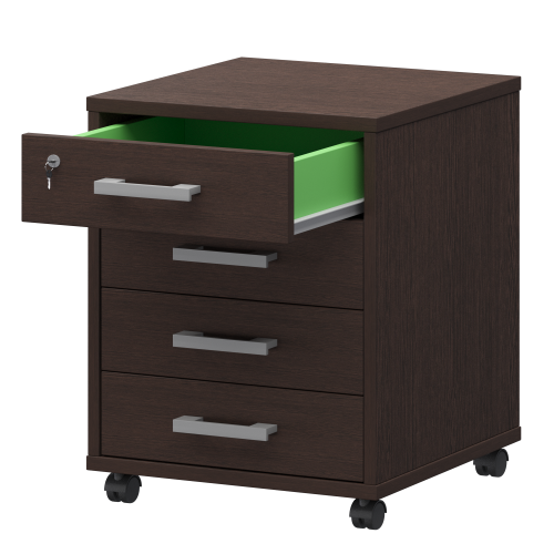 Тумба подкатная АТЛ-04 Дуб венге F0000020156