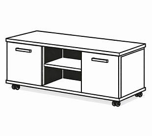 Тумбы "Фермо Д" (Fermo Wood)